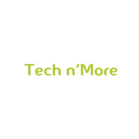 'Tech n''More' logo, 'Tech n''More' contact details