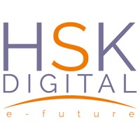 HSK Digital logo, HSK Digital contact details