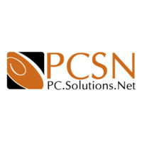 P C Solution logo, P C Solution contact details