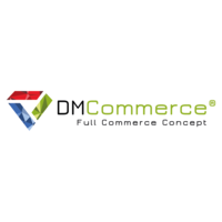 DMCommerce logo, DMCommerce contact details