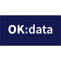 OK:data logo, OK:data contact details