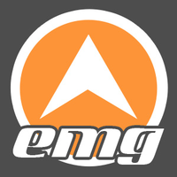 EMG logo, EMG contact details