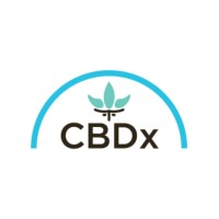 CBDx logo, CBDx contact details