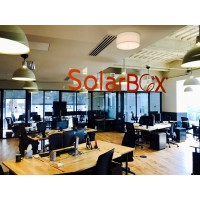 SolarBOX logo, SolarBOX contact details