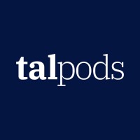 TalPods logo, TalPods contact details