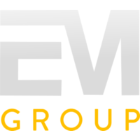 EMGroup logo, EMGroup contact details