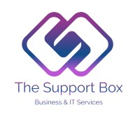 The Support Box logo, The Support Box contact details