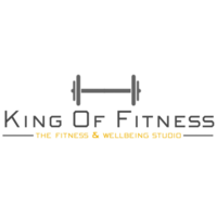 King of Fitness logo, King of Fitness contact details