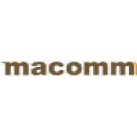 Macomm logo, Macomm contact details