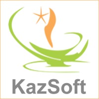 KazSoft logo, KazSoft contact details