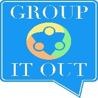 GroupItOut logo, GroupItOut contact details