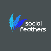 SocialFeathers logo, SocialFeathers contact details