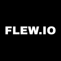 FLEW.IO logo, FLEW.IO contact details