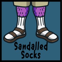 Sandalled Socks logo, Sandalled Socks contact details