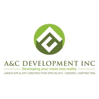 A & C Development logo, A & C Development contact details