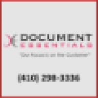 Document Essentials logo, Document Essentials contact details