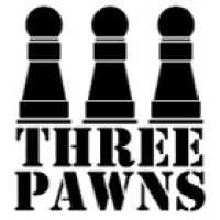 Three Pawns logo, Three Pawns contact details