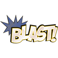 BLAST! logo, BLAST! contact details