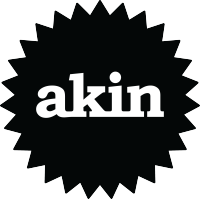 Akin logo, Akin contact details