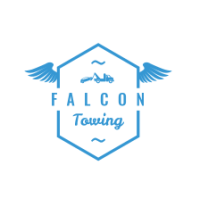 Falcon Towing logo, Falcon Towing contact details