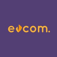 evcom logo, evcom contact details