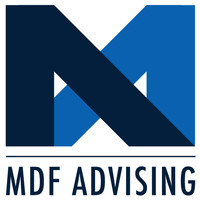 MDF Advising logo, MDF Advising contact details