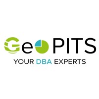 GeoPITS logo, GeoPITS contact details