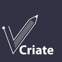 VCriate logo, VCriate contact details