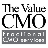 The Value CMO logo, The Value CMO contact details