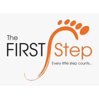 The First Step logo, The First Step contact details