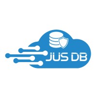 JusDB logo, JusDB contact details