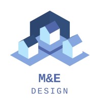 M&E Design logo, M&E Design contact details