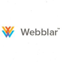 Webblar logo, Webblar contact details