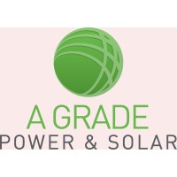 A Grade Power & Solar logo, A Grade Power & Solar contact details