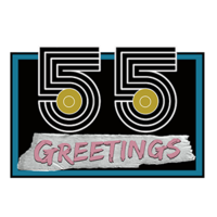 55 Greetings logo, 55 Greetings contact details