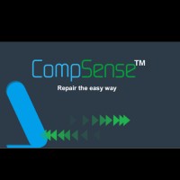 CompSense logo, CompSense contact details