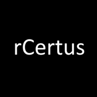 rCertus logo, rCertus contact details