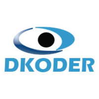 DKODER logo, DKODER contact details