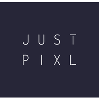 JustPixl logo, JustPixl contact details