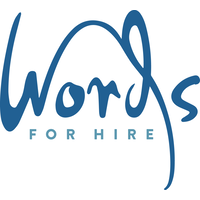 Words for Hire logo, Words for Hire contact details