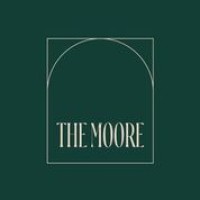 The Moore logo, The Moore contact details