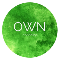 OWN coaching logo, OWN coaching contact details