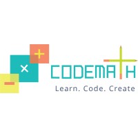 CodeMath logo, CodeMath contact details