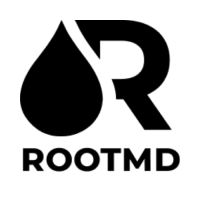 RootMD logo, RootMD contact details