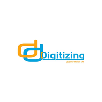 D D Digitizing logo, D D Digitizing contact details