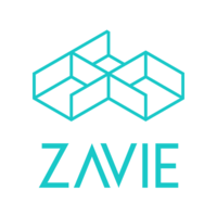 Zavie logo, Zavie contact details