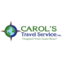 'Carol''s Travel Service, Inc.' logo, 'Carol''s Travel Service, Inc.' contact details