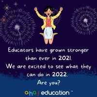 aha! education logo, aha! education contact details