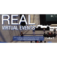 Real Virtual Events logo, Real Virtual Events contact details