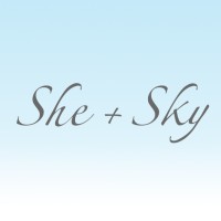 She + Sky logo, She + Sky contact details